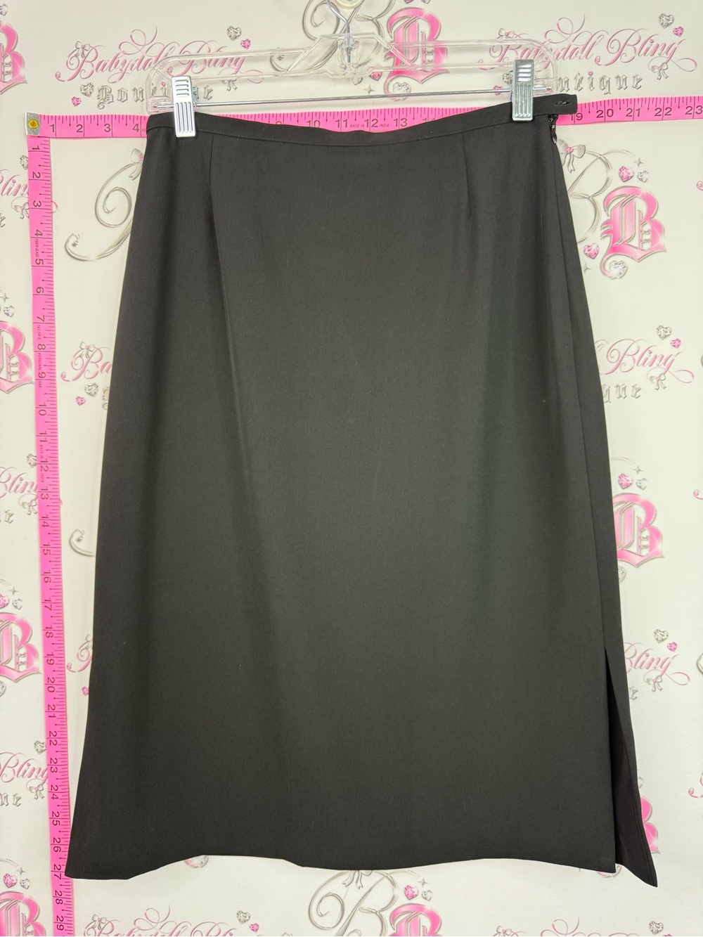 PART TWO skirt Women's Black Midi Skirt -